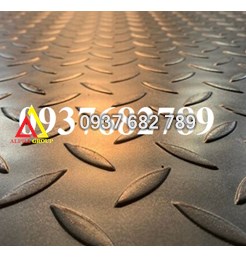 Thép tấm gân dày 10mm/10ly/10li (thép tấm gân mạ kẽm, tấm gân không gỉ)